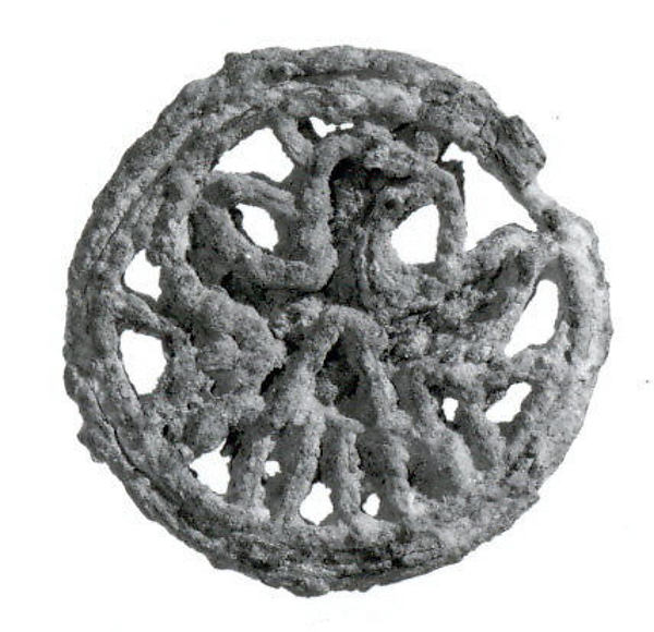 Compartmented stamp seal