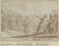 Corisca, Amarilli and Mirtillo