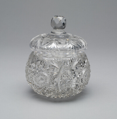 Covered jar
