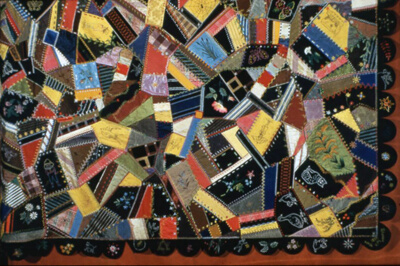 'Crazy Quilt' Parlor Throw