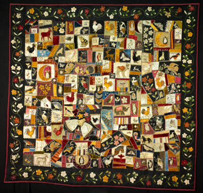 'Crazy Quilt' with Animals