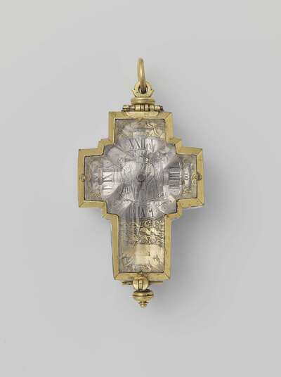 Cruciform Rock Crystal Watch