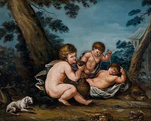 Cupids Playing