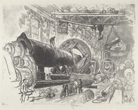 Cutting and Turning a Big Gun