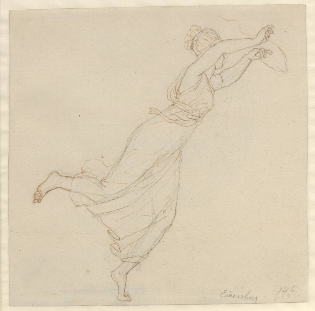 Dansende pige