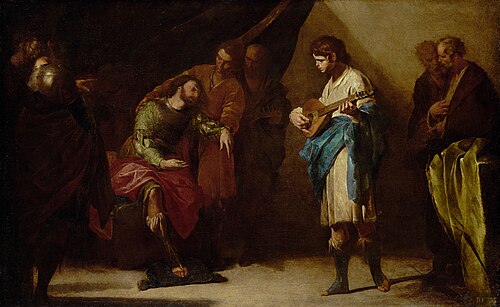 David plays for Saul