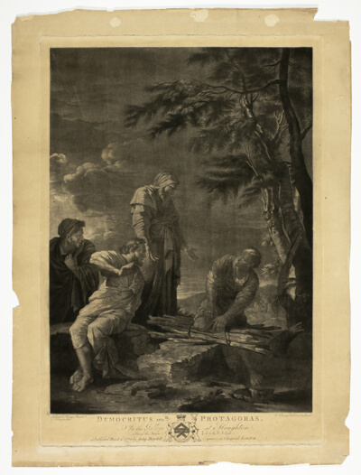 Democritus and Protagoras