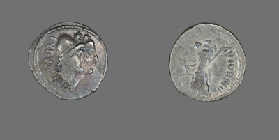 Denarius (Coin) Depicting the Dioscuri