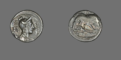 Denarius (Coin) Depicting the Goddess Diana