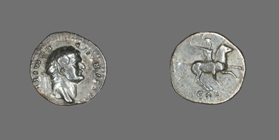 Denarius (Coin) Portraying Emperor Domitian