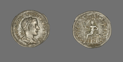 Denarius (Coin) Portraying Emperor Gordian III