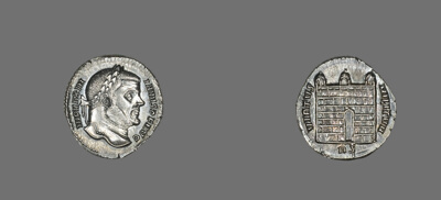 Denarius (Coin) Portraying Galerius Maximianus