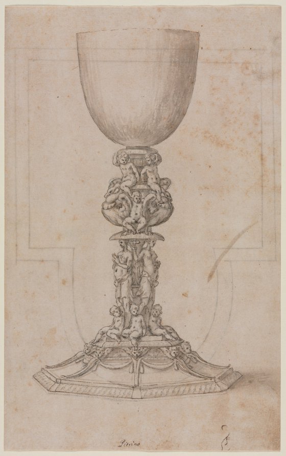 Design for a Chalice (recto)