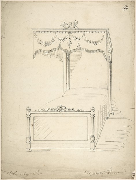 Design for Bed with Canopy