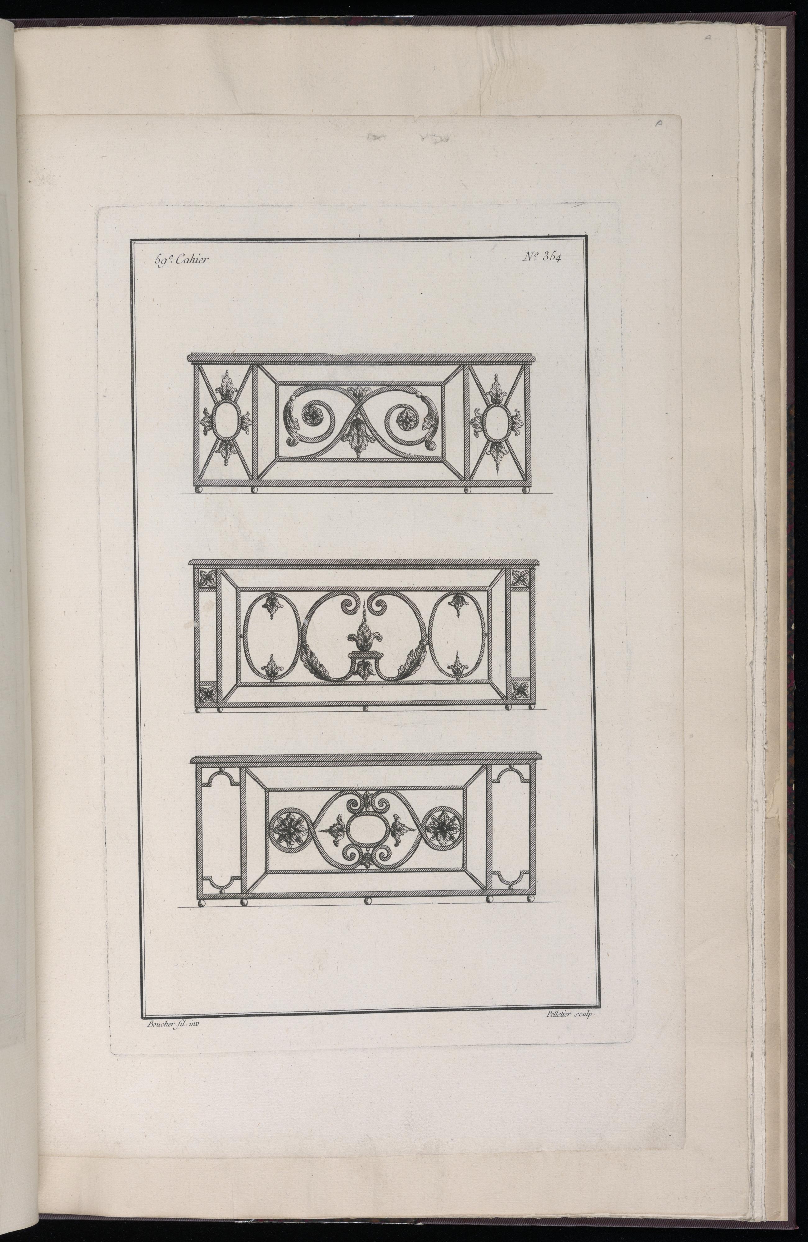 Design for Three Iron Grates