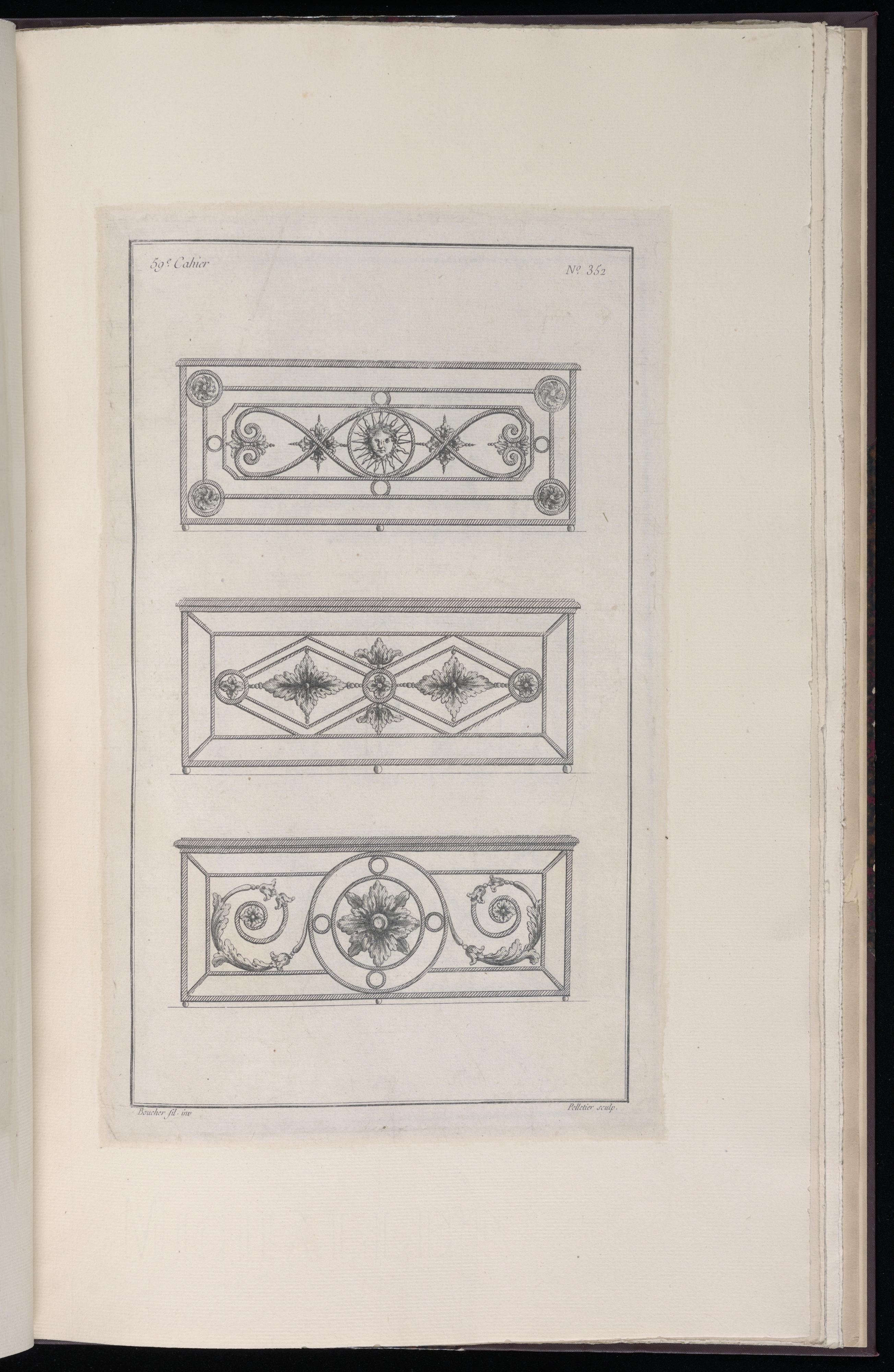 Design for Three Iron Grates