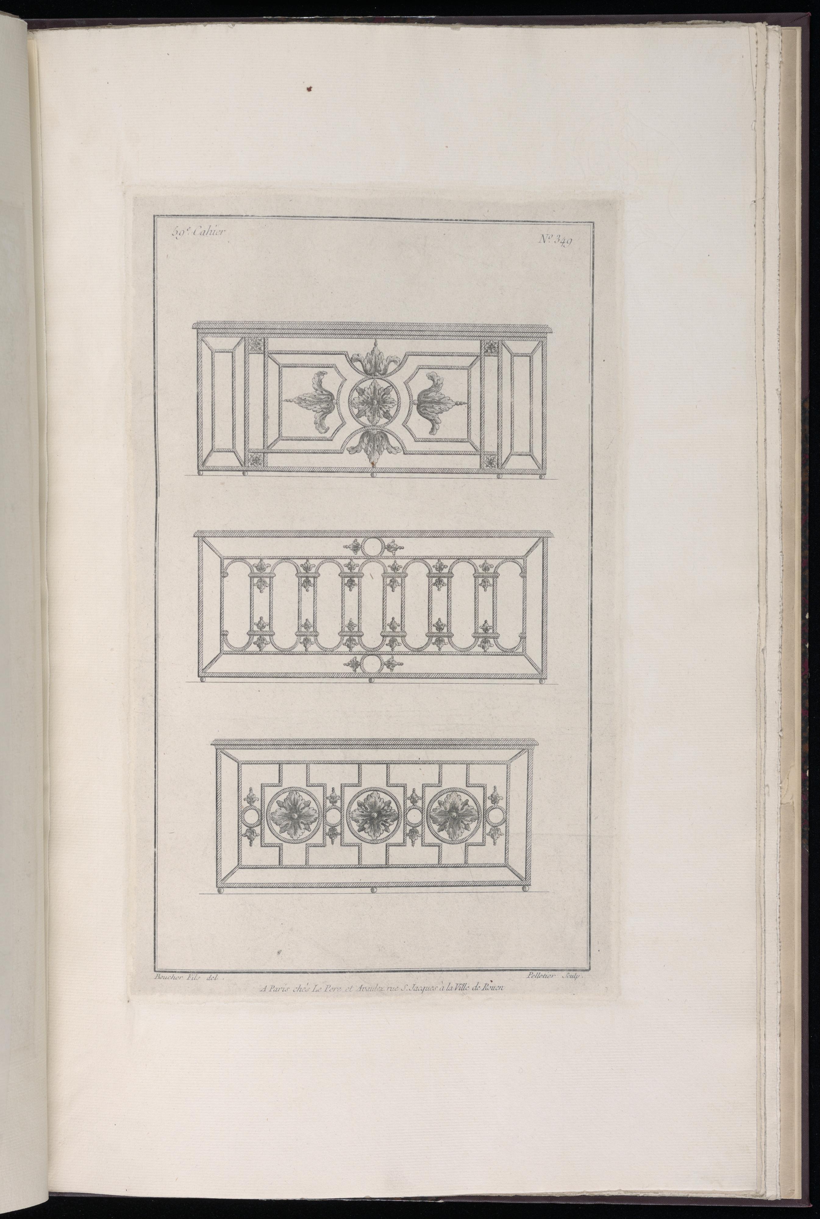 Design for Three Iron Grates