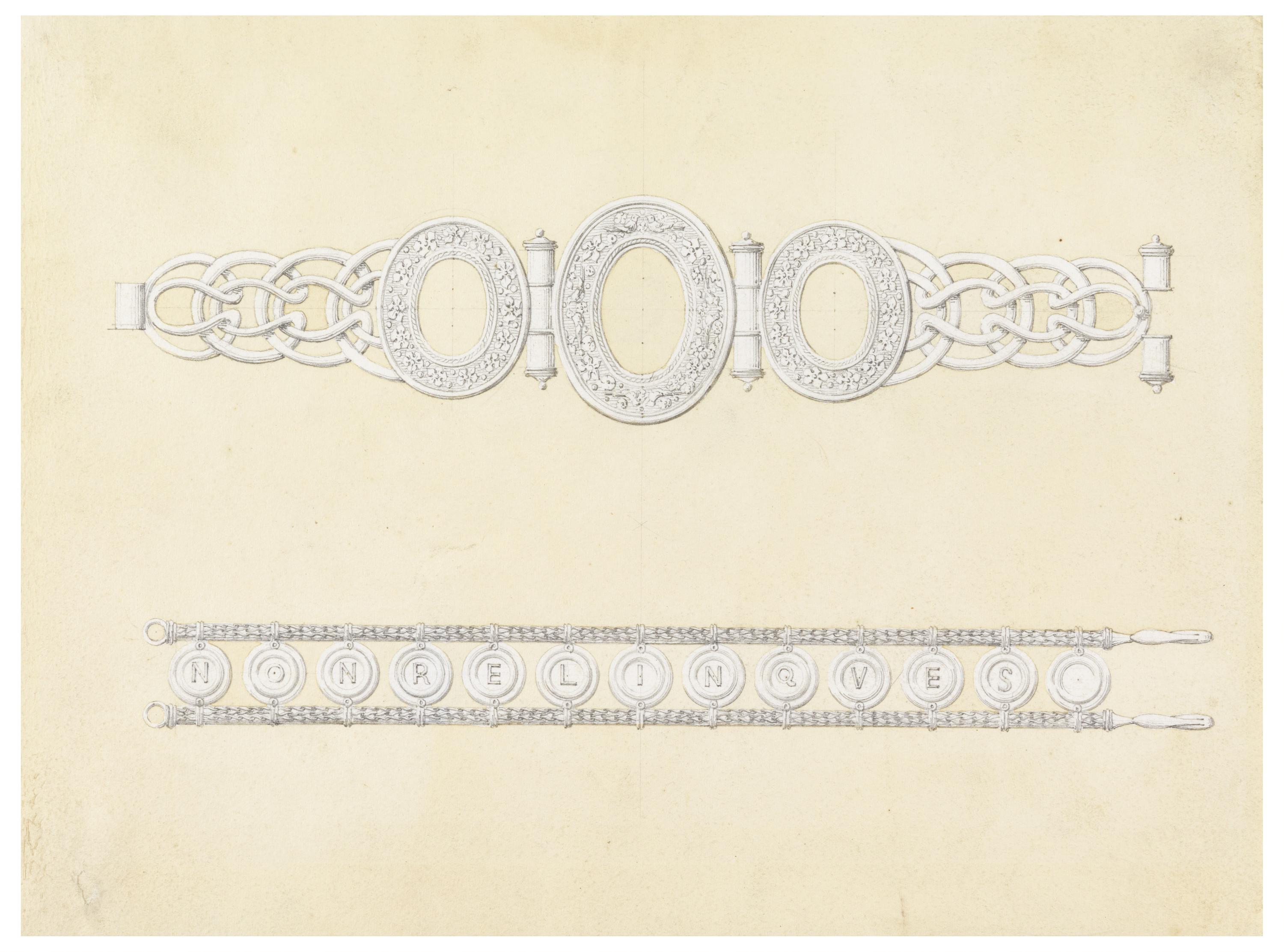 Design for two bracelets