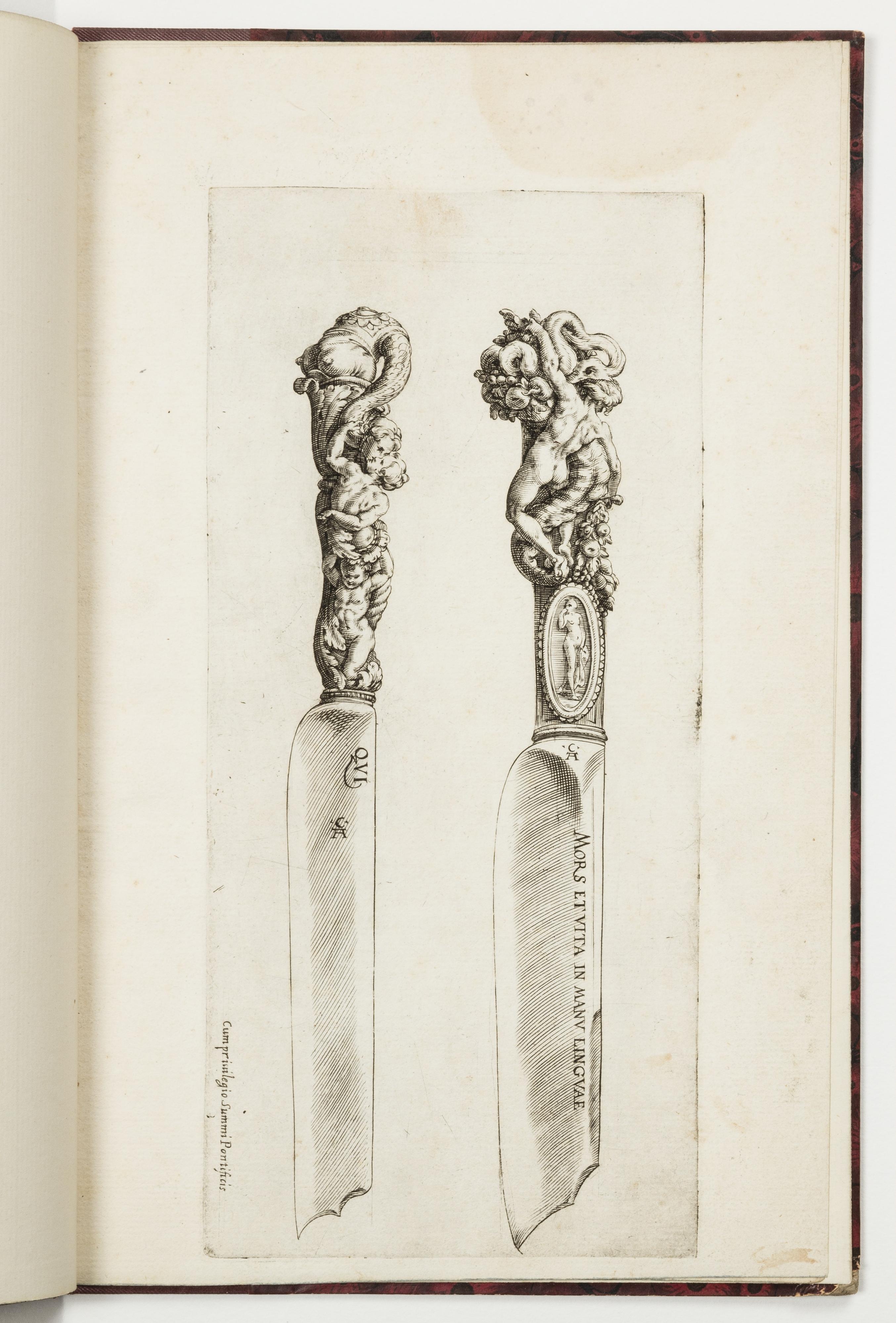 Design for Two Knife Handles