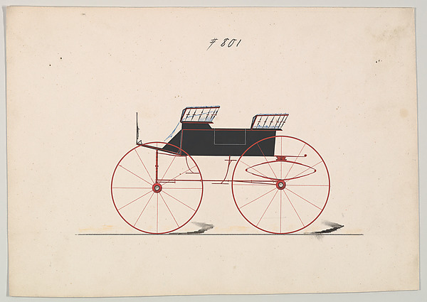 Design for Wagon, no. 801