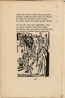 Die Stadt der Qual (The City of Agony) (in-text plate) from mock-up of Georg Heym: Umbra Vitae (Georg Heym: Shadow of Life)