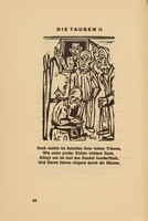 Die Tauben II (The Deaf II) (headpiece, page 46) from Georg Heym: Umbra Vitae (Georg Heym: The Shadow of Life)