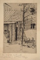 Dooryard, Buckets and Tree