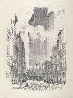 Down Sansom Street