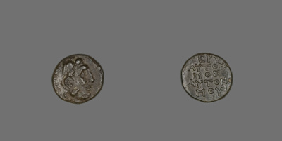 Drachm (Coin) Depicting the Hero Herakles