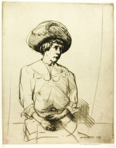 Drypoint Number Two: Portrait
