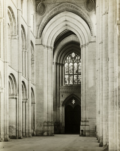 Ely Cathedral: Nave, Arches at West End