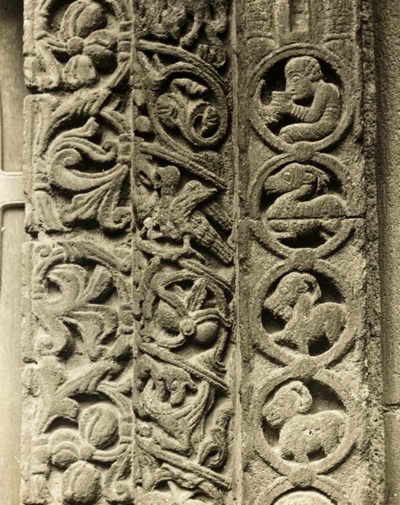 Ely Cathedral: Prior's Door, Side Details
