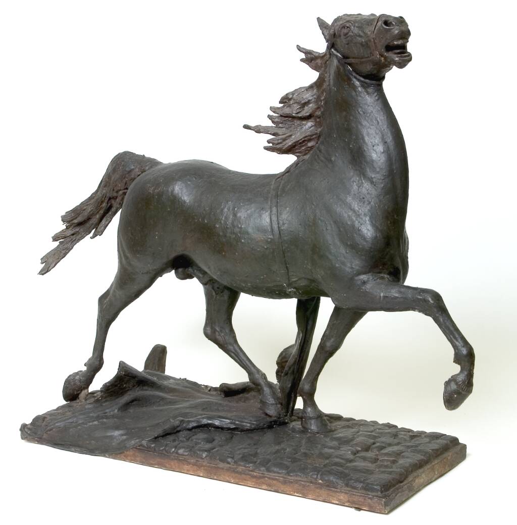 En løs hest