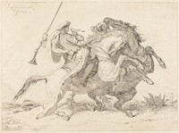 Encounter of the Moorish Horsemen (Rencontre de Cavaliers Maures)