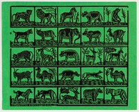 Endpaper with Animals