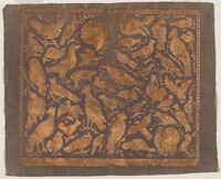 Endpaper with Birds