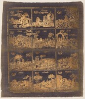 Endpaper with the Twelve Months