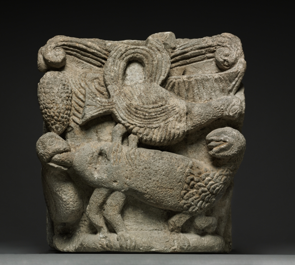 Engaged Capital with a Fantastic Creature and Three Birds