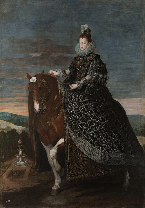 Equestrian Portrait of Margarita of Austria