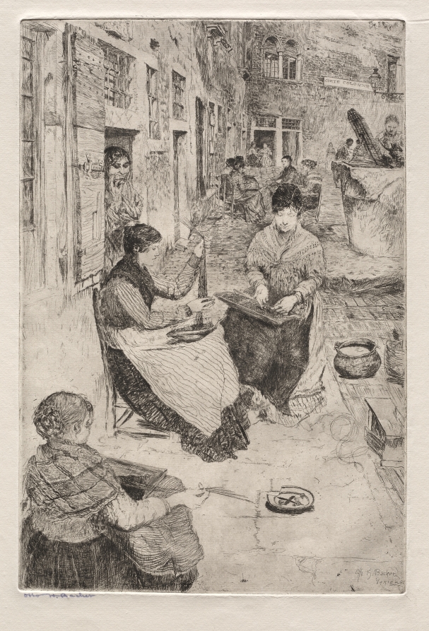 Etchings of Venice: Bead Stringers