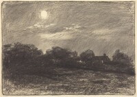 Evening, Farm Landscape