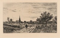 Evening Landscape (Return to the Lodgings)