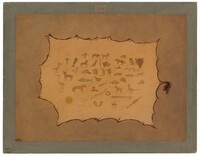 Facsimile of an Ojibbeway Robe