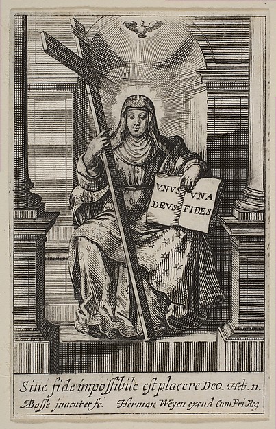 Faith, from "The Virtues" (Les Vertus)