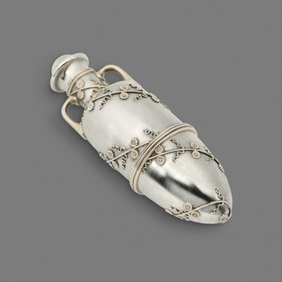 Fern and Daisy Perfume Bottle (no. 2661)