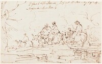 Figures in a Landscape [recto]