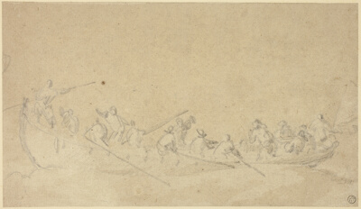 Figures in Boats