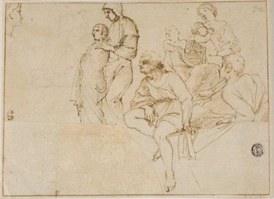 Figures on Balustrade