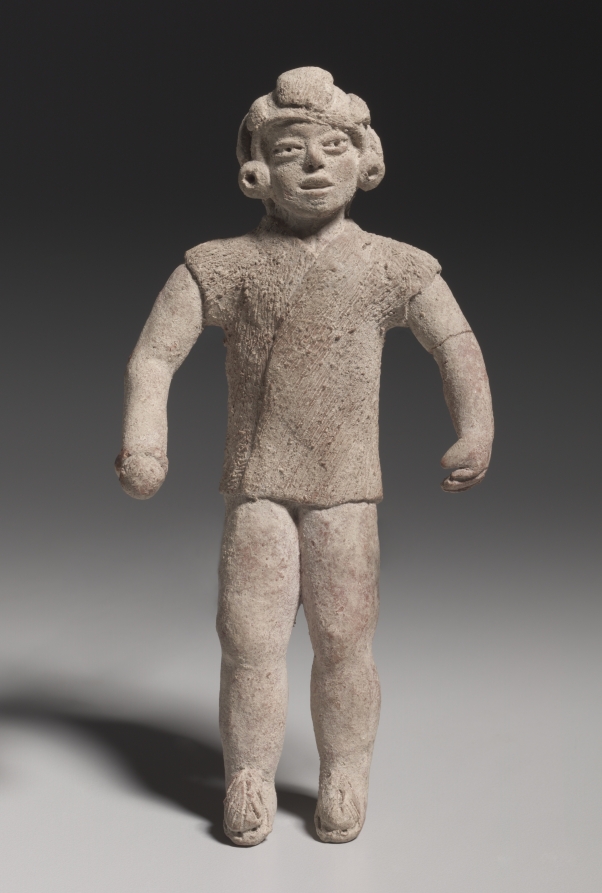 Figurine Holding A Ball(?)