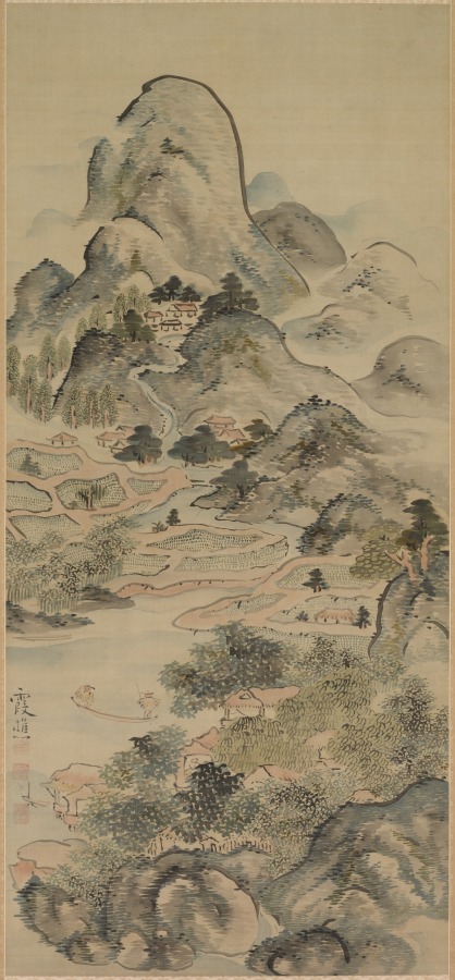 Fishing in a Springtime Valley